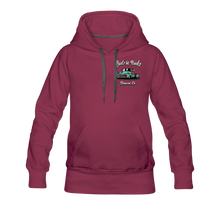 Load image into Gallery viewer, Seahorse Women’s Premium Hoodie - burgundy
