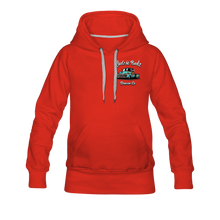 Load image into Gallery viewer, Seahorse Women’s Premium Hoodie - red
