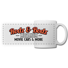 Load image into Gallery viewer, Rodz &amp; Bodz Panoramic Mug - white
