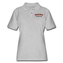 Load image into Gallery viewer, Women&#39;s Work Polo Shirt -Museum - heather gray
