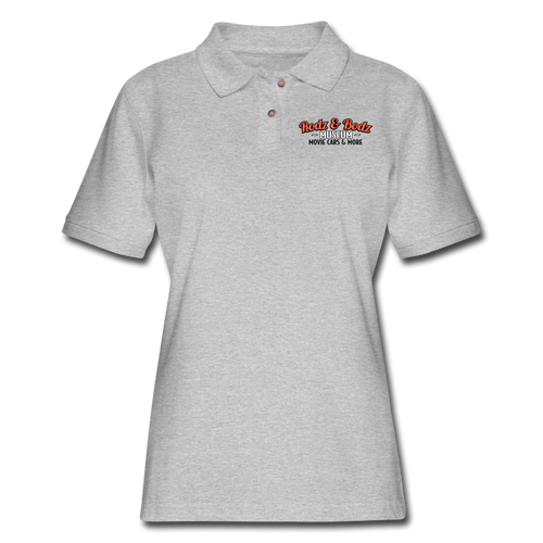 Women's Work Polo Shirt -Museum - heather gray