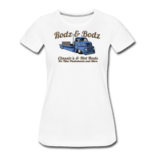 Load image into Gallery viewer, Women’s T-Shirt -Rodz &amp; Bodz COE - white
