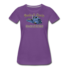 Load image into Gallery viewer, Women’s T-Shirt -Rodz &amp; Bodz COE - purple
