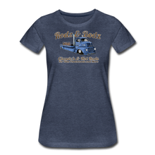 Load image into Gallery viewer, Women’s T-Shirt -Rodz &amp; Bodz COE - heather blue
