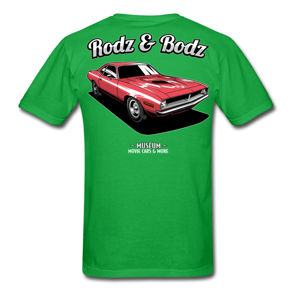 Unisex Classic T-Shirt -Cuda Museum - bright green