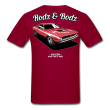 Load image into Gallery viewer, Unisex Classic T-Shirt -Cuda Museum - dark red
