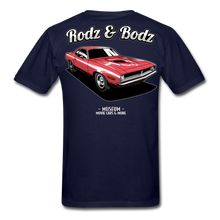 Load image into Gallery viewer, Unisex Classic T-Shirt -Cuda Museum - navy
