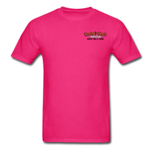 Load image into Gallery viewer, Unisex Classic T-Shirt -Cuda Museum - fuchsia
