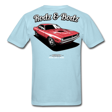 Load image into Gallery viewer, Unisex Classic T-Shirt -Cuda Museum - powder blue
