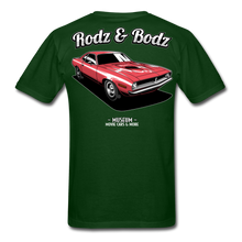 Load image into Gallery viewer, Unisex Classic T-Shirt -Cuda Museum - forest green
