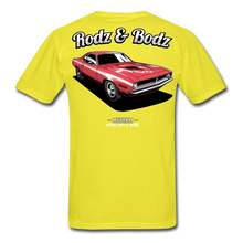 Load image into Gallery viewer, Unisex Classic T-Shirt -Cuda Museum - yellow
