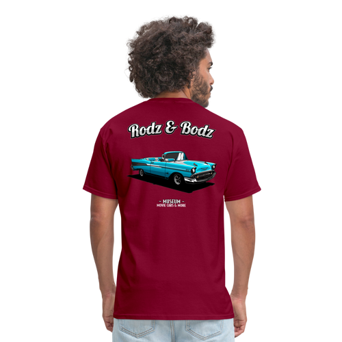 Unisex Classic T-Shirt - 57 Chevy - burgundy