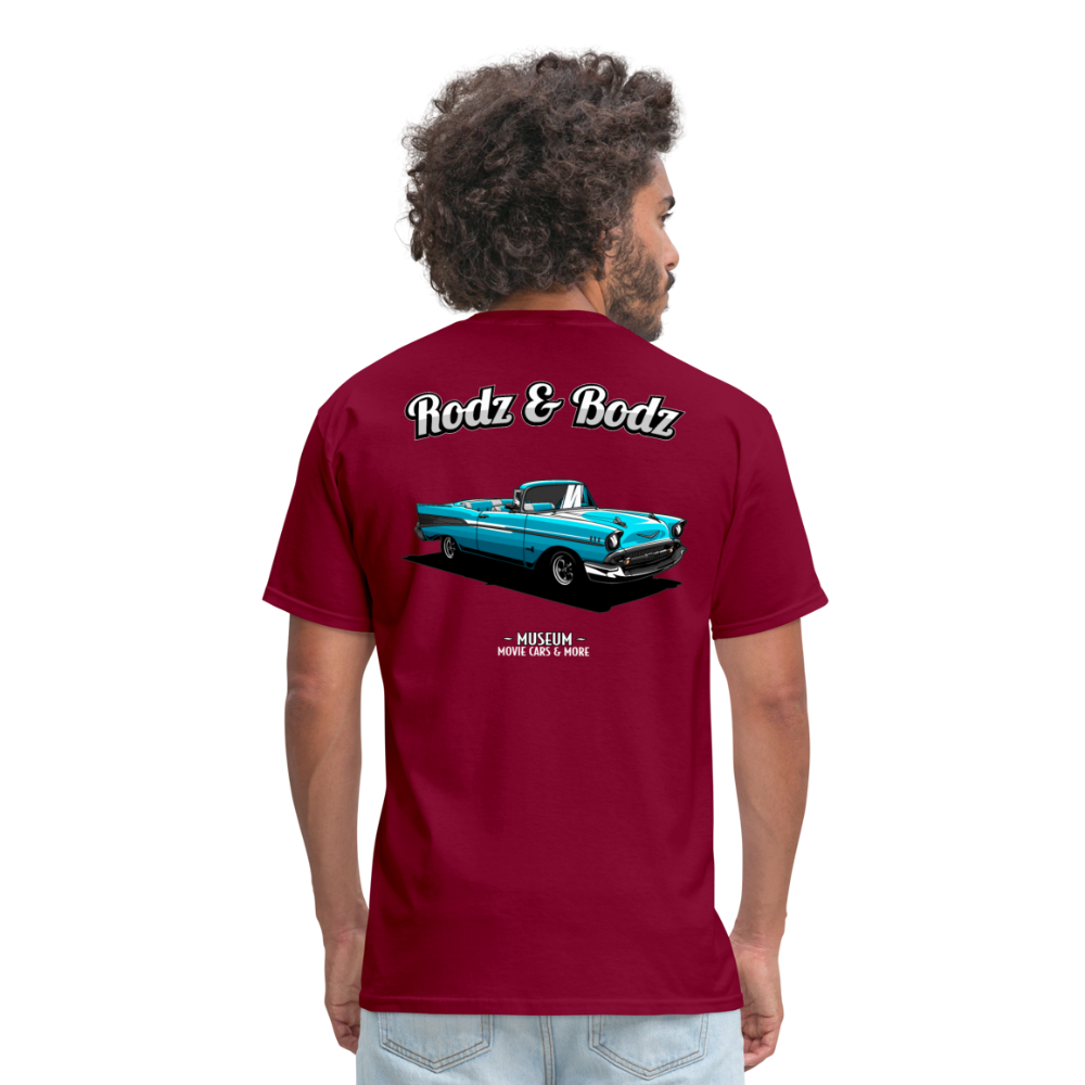 Unisex Classic T-Shirt - 57 Chevy - burgundy