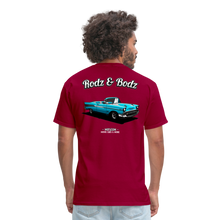 Load image into Gallery viewer, Unisex Classic T-Shirt - 57 Chevy - dark red
