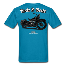 Load image into Gallery viewer, Unisex Classic T-Shirt -Harley Museum - turquoise
