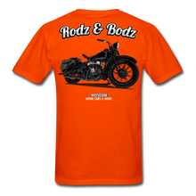 Load image into Gallery viewer, Unisex Classic T-Shirt -Harley Museum - orange
