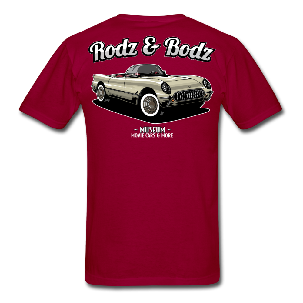 Unisex Classic T-Shirt - Corvette Museum - dark red