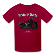 Load image into Gallery viewer, Kids&#39; T-Shirt - Harley Museum - dark red
