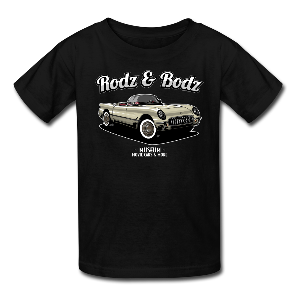 Kids' T-Shirt- CORVETTE - black
