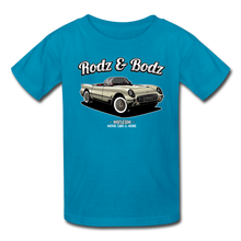 Load image into Gallery viewer, Kids&#39; T-Shirt- CORVETTE - turquoise
