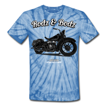 Load image into Gallery viewer, Unisex Tie Dye T-Shirt- HARLEY - spider baby blue
