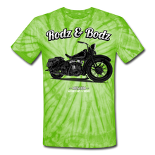 Load image into Gallery viewer, Unisex Tie Dye T-Shirt- HARLEY - spider lime green
