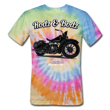 Load image into Gallery viewer, Unisex Tie Dye T-Shirt- HARLEY - rainbow
